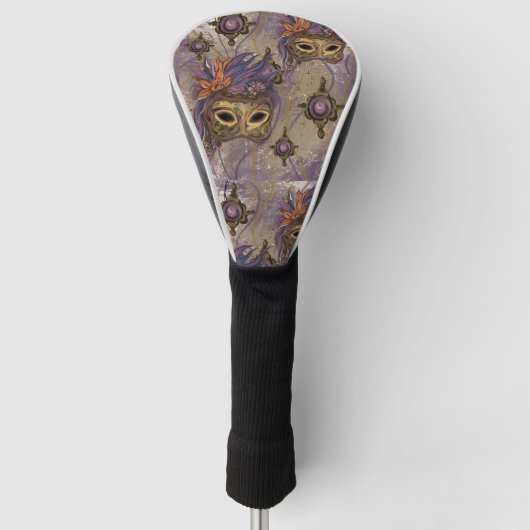 MASQUERADE VENETIE  KUNST      GOLFHEADCOVER (Voorkant)