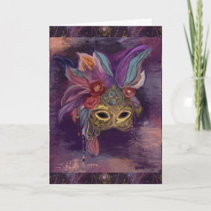 MASQUERADE VENETIE  KUNST      KAART
