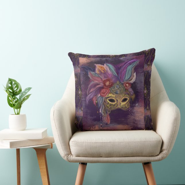 MASQUERADE VENETIE KUNST      KUSSEN (Stoel)