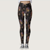 MASQUERADE VENETIE  KUNST      LEGGINGS (Voorkant)