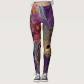 MASQUERADE VENETIE KUNST LEGGINGS (Voorkant)
