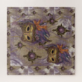 MASQUERADE VENETIE  KUNST      LEGPUZZEL (Horizontaal)