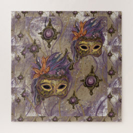 MASQUERADE VENETIE  KUNST      LEGPUZZEL