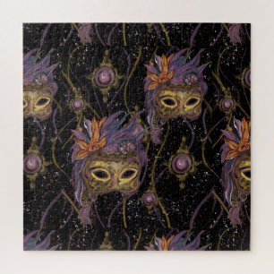 MASQUERADE VENETIE KUNST LEGPUZZEL