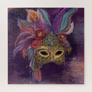 MASQUERADE VENETIE KUNST      LEGPUZZEL
