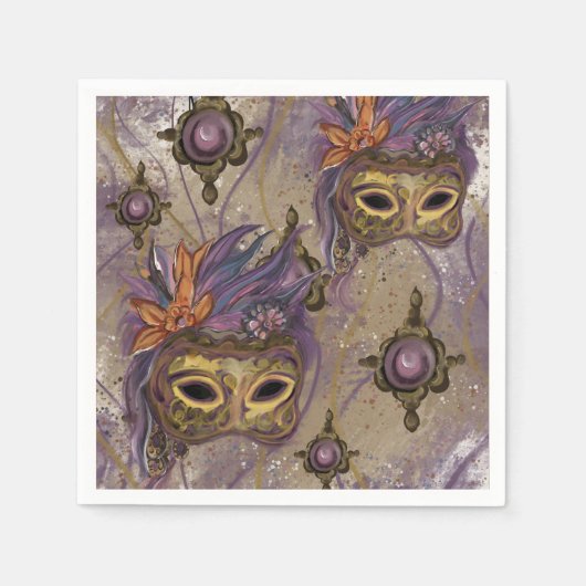 MASQUERADE VENETIE  KUNST      SERVET (Voorkant)