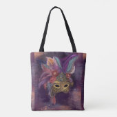 MASQUERADE VENETIE KUNST      TOTE BAG (Achterkant)