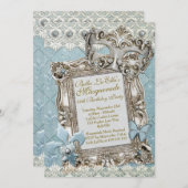 Masquerade Verjaardag Evenement Feest Uitnodiginge Kaart (Voorkant / Achterkant)