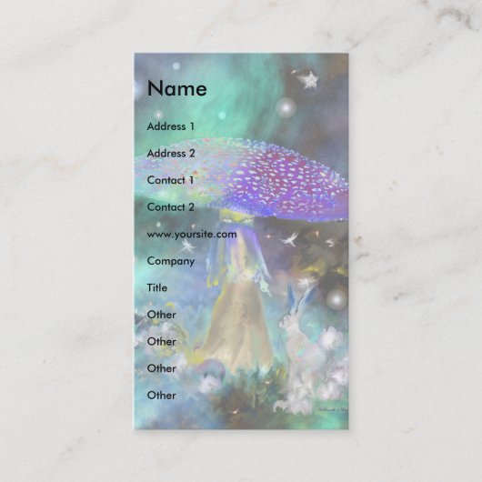 Masquerade Visitekaartje (Voorkant)