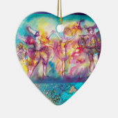 MASQUERADE / VLINDERPLANT Hart Keramisch Ornament (Rechts)