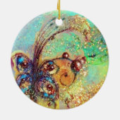 MASQUERADE / VLINDERPLANT KERAMISCH ORNAMENT (Achterkant)
