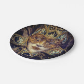 Masquerademasker Victoriaans elegant gotisch Papieren Bordje (Gekanteld)