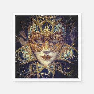 Masquerademasker Victoriaans elegant gotisch Servet