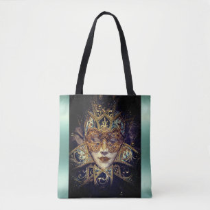 Masquerademasker Victoriaans elegant gotisch Tote Bag