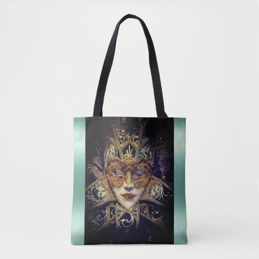 Masquerademasker Victoriaans elegant gotisch Tote Bag (Voorkant)