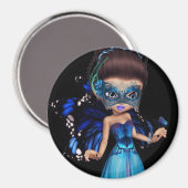 Masqurade Fairy Magnet (Voorkant / Achterkant)