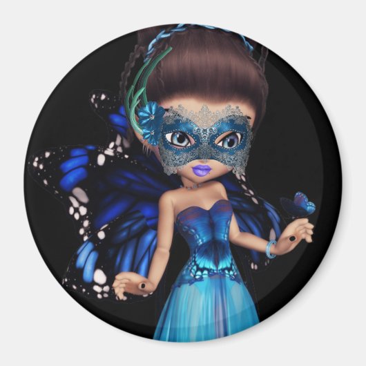 Masqurade Fairy Magnet (Voorkant)
