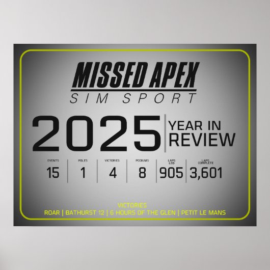 MASS 2025 Overzichtsposter Poster (Voorkant)