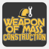 Mass Construction aangepaste stickers (Voorkant)