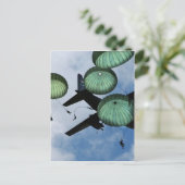 Mass Jump Mission, Parachutes, VS Army Briefkaart (Staand voorkant)