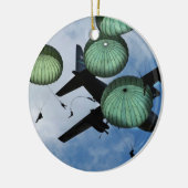 Mass Jump Mission, Parachutes, VS Army Keramisch Ornament (Links)