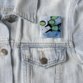 Mass Jump Mission, Parachutes, VS Army Vierkante Button 5,1 Cm (In situ)