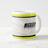 MASS Racing Jumbo Mug Grote Koffiekop (Voorkant rechts)