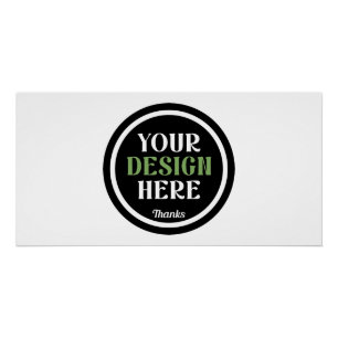 Massa aangepaste logo bedrijf werknemer waardering perfect poster