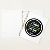 Massa aangepaste logo bedrijf werknemer waardering planner (Display)