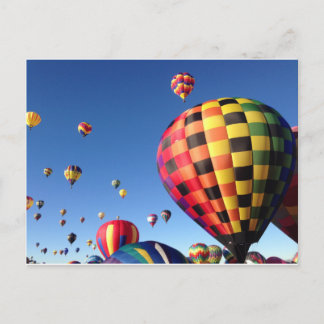 Massa Ascension-ballonnen Briefkaart