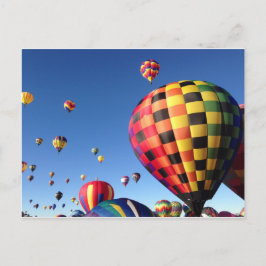 Massa Ascension-ballonnen Briefkaart