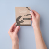 Massa B van de gemiddelde lichaams- Contourlichaam Flyer (Hand)