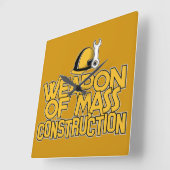 Massa Construction, aangepaste wandklok (Hoek)