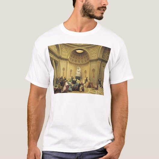 Massa in de expiatoire kapel, 1830-48 t-shirt (Voorkant)