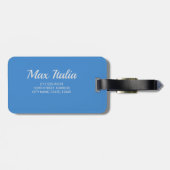 Massa Italy Massa-Carrara Toskana Panorama Bagagelabel (Achterkant horizontaal)