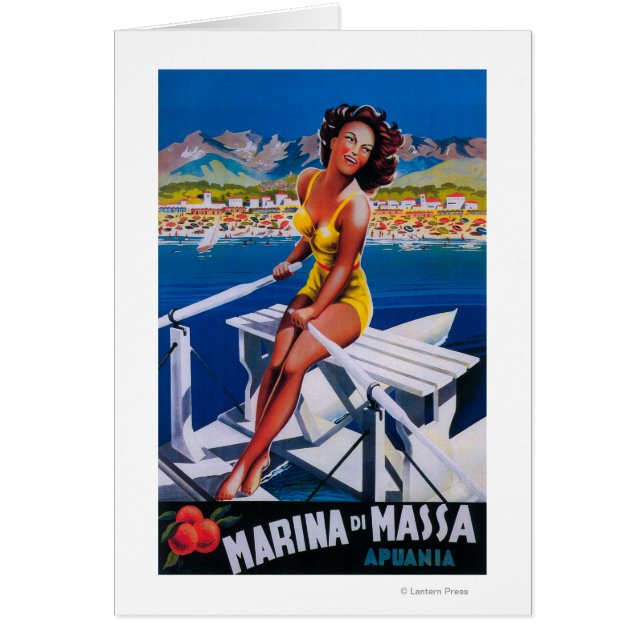 Massa Marina Travel Poster (Voorkant)