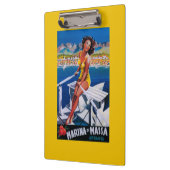 Massa Marina Travel Poster Klembord (Links)