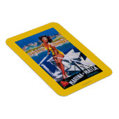 Massa Marina Travel Poster Magneet (Rechterzijde)