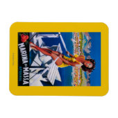 Massa Marina Travel Poster Magneet (Horizontaal)