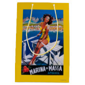 Massa Marina Travel Poster Medium Cadeauzakje (Achterkant)