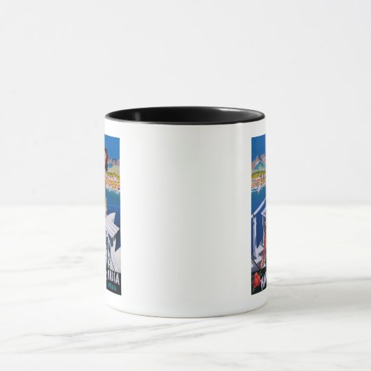 Massa Marina Travel Poster Mok (Midden)