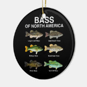 Massa Noord-Amerika Love Vist Keramisch Ornament (Links)