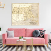 Massa, Rhode Island Canvas Afdruk (Insitu (Woonkamer))