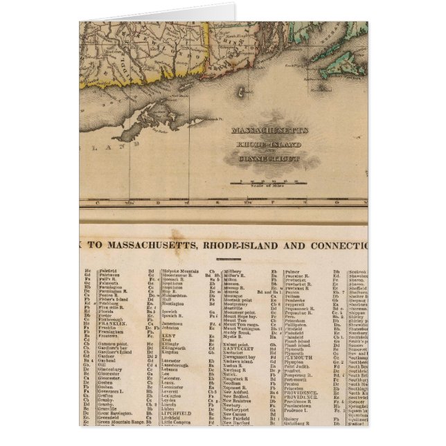 Massa, Rhode Island, Connecticut (Voorkant)