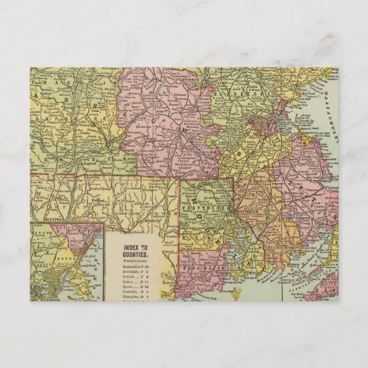 Massa, RI 3 Briefkaart (Voorkant)