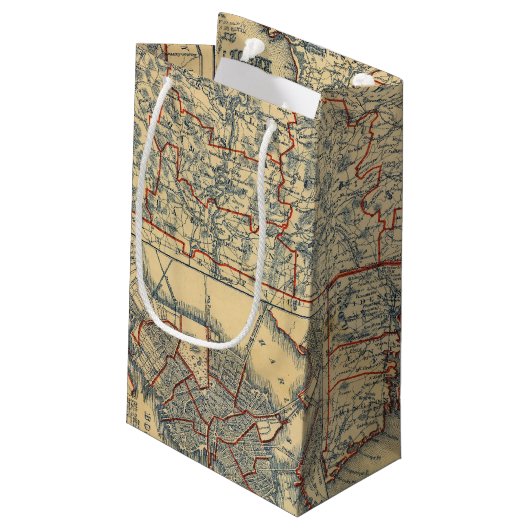 Massa, RI Klein Cadeauzakje (Achterkant Gekanteld)