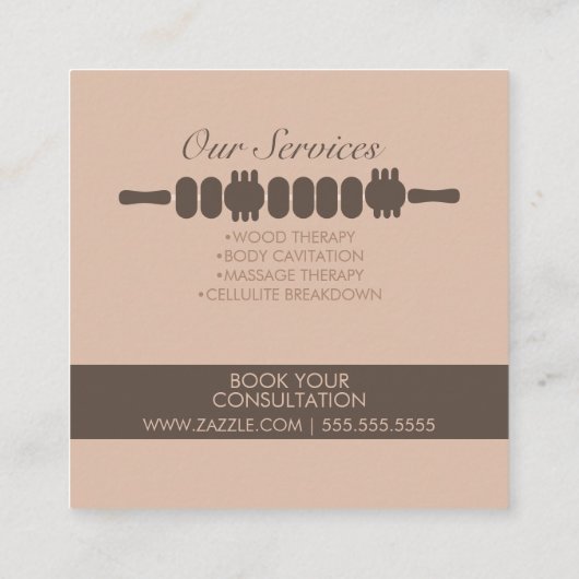 Massa van het gemiddelde lichaam dat de bloeddruk vierkante visitekaartje (Achterkant)