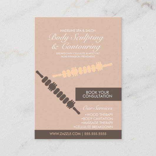 Massa van het gemiddelde lichaam dat de bloeddruk  visitekaartje (Voorkant)