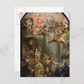 Massa voor de Orde van Trinitariërs, 1666 Briefkaart (Voorkant / Achterkant)