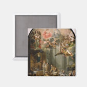 Massa voor de Orde van Trinitariërs, 1666 Magneet (Voorkant / Achterkant)